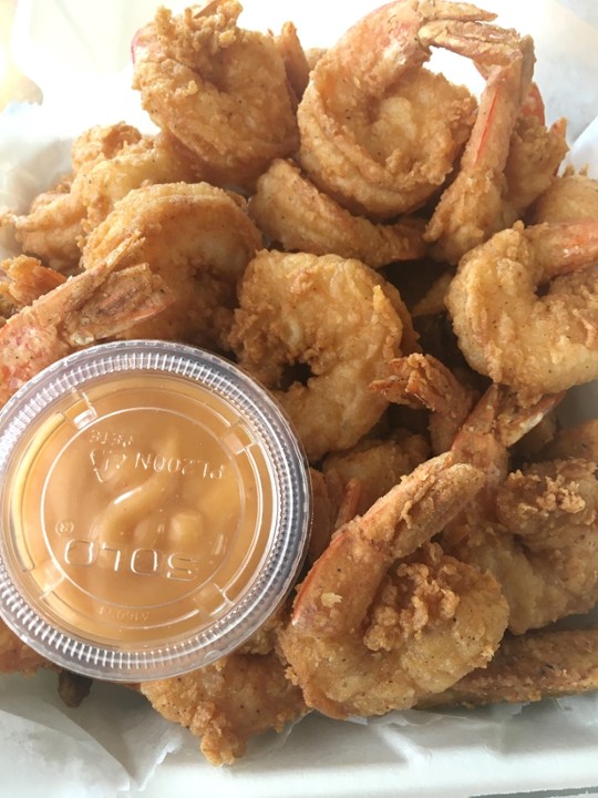 Shrimp Basket - 10pc (includes fries & slaw)