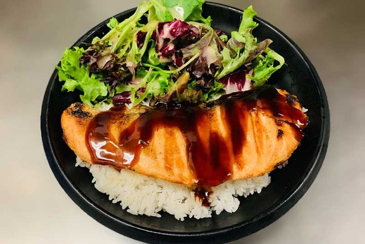 Salmon Teriyaki Bowl