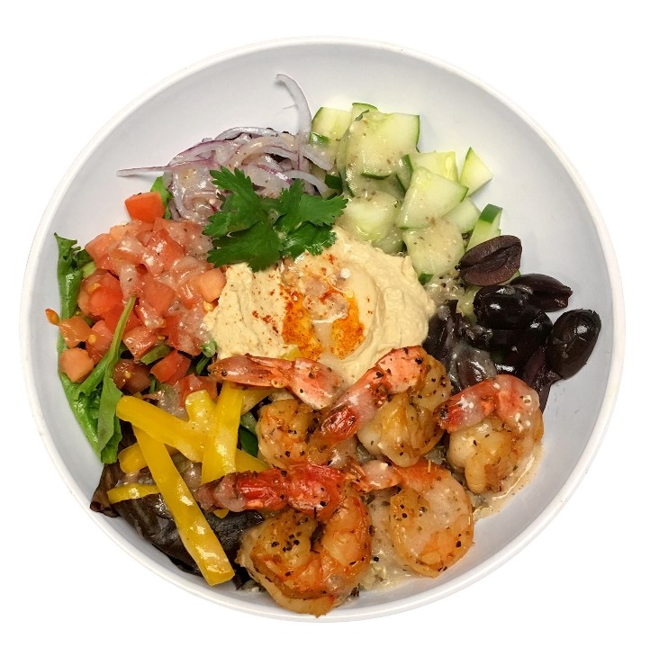 Mediterranean Shrimp Bowl