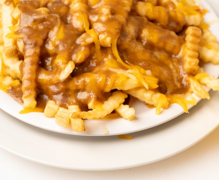 Crinkle Fries Poutine*