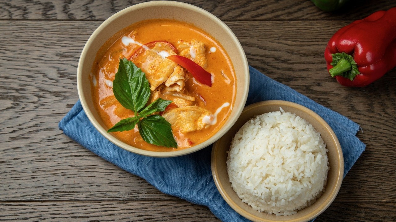 Red Curry with Rice