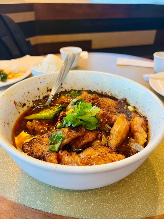 Spicy Fish Filet w. Tofu 豆花鱼柳