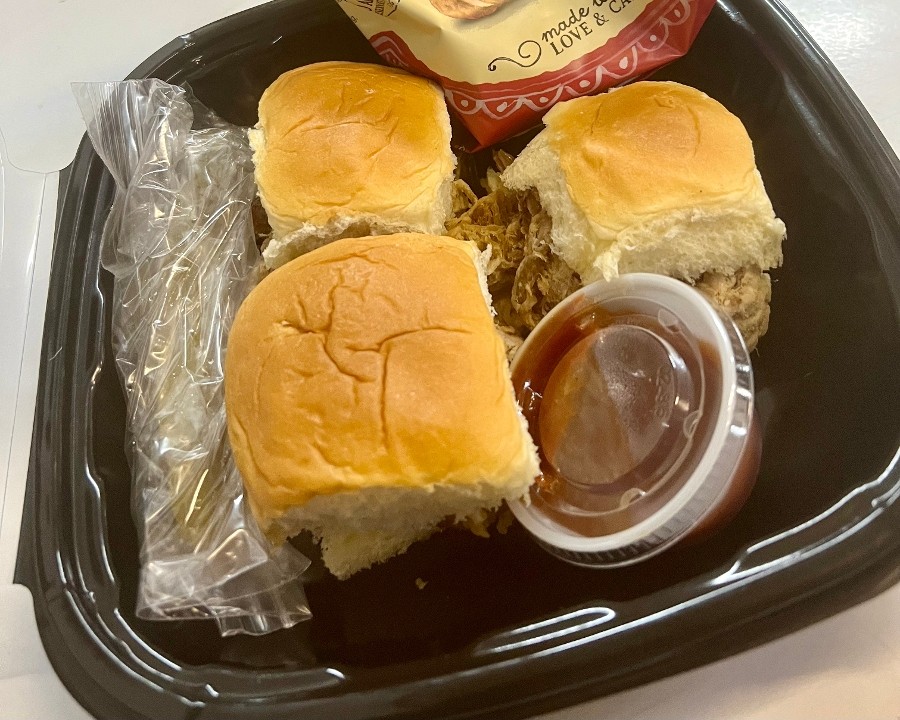Pulled Pork Sliders (3)