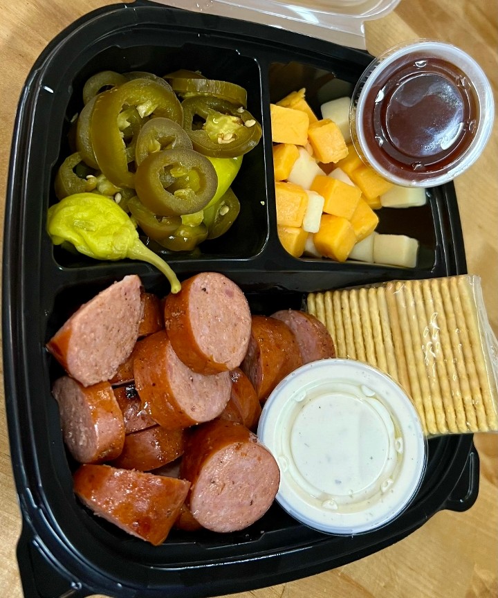 Mini Sausage and Cheese Platter