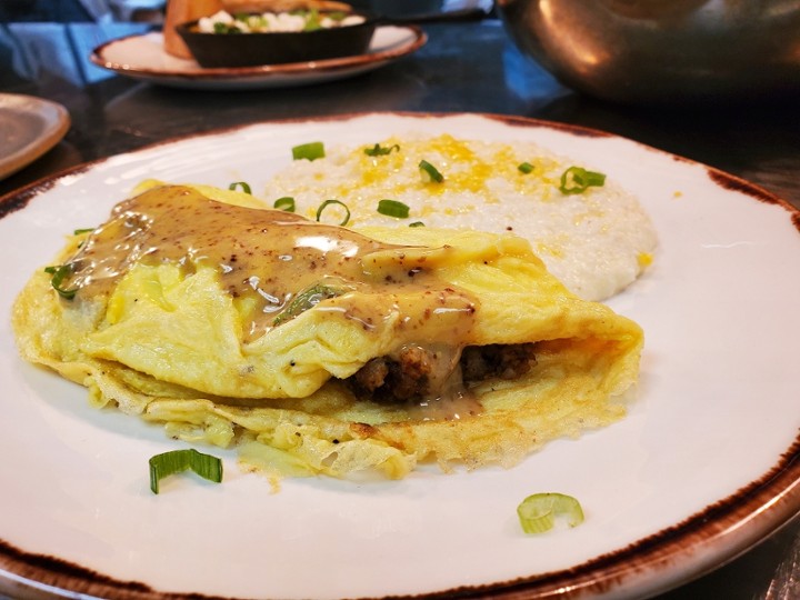 Boudin Omlette