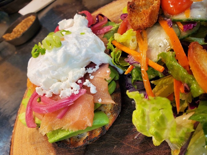 Smoked Salmon + Avocado Toast