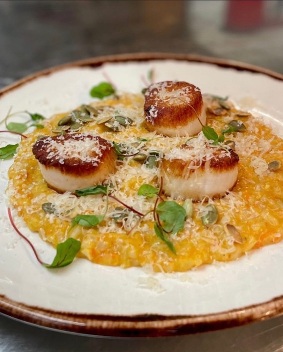 Scallops & Risotto