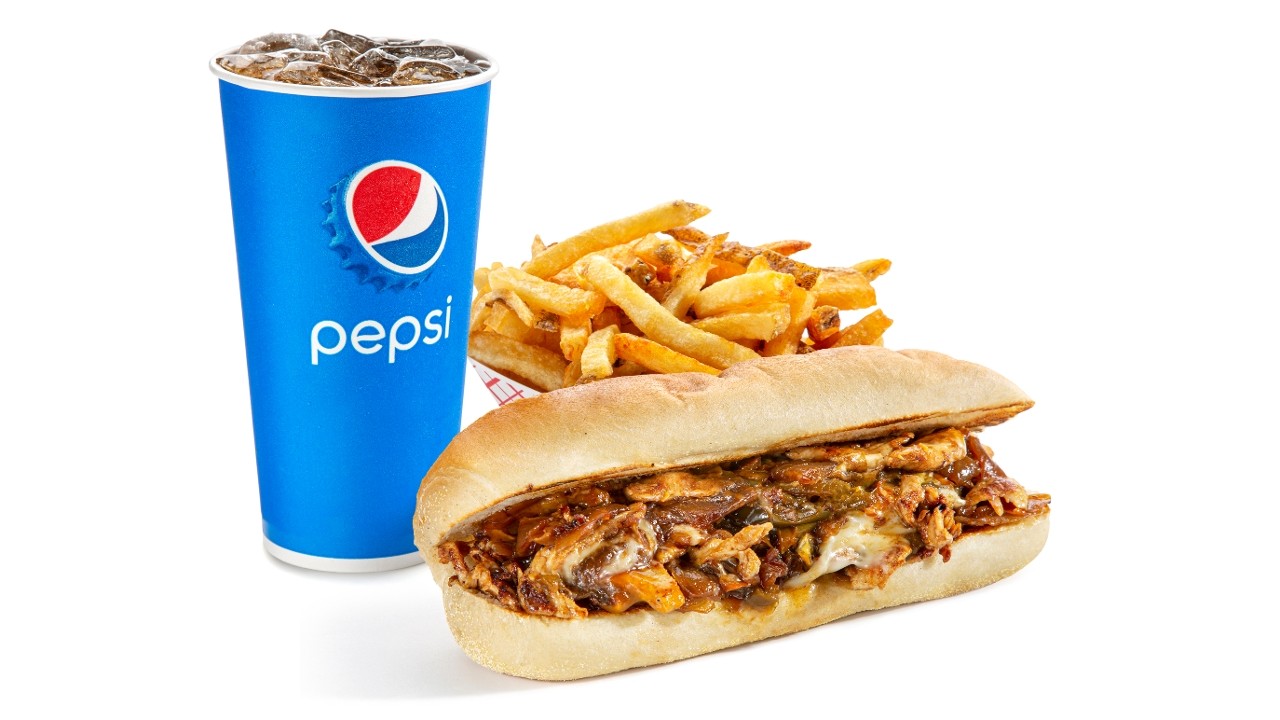 12. Chicken Philly Combo