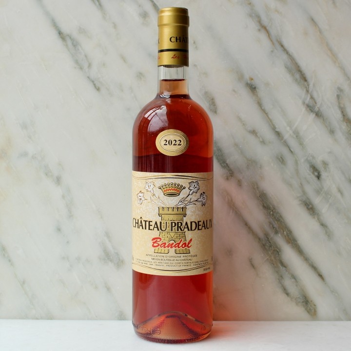 Chateau Pradeaux Bandol Rose 2022