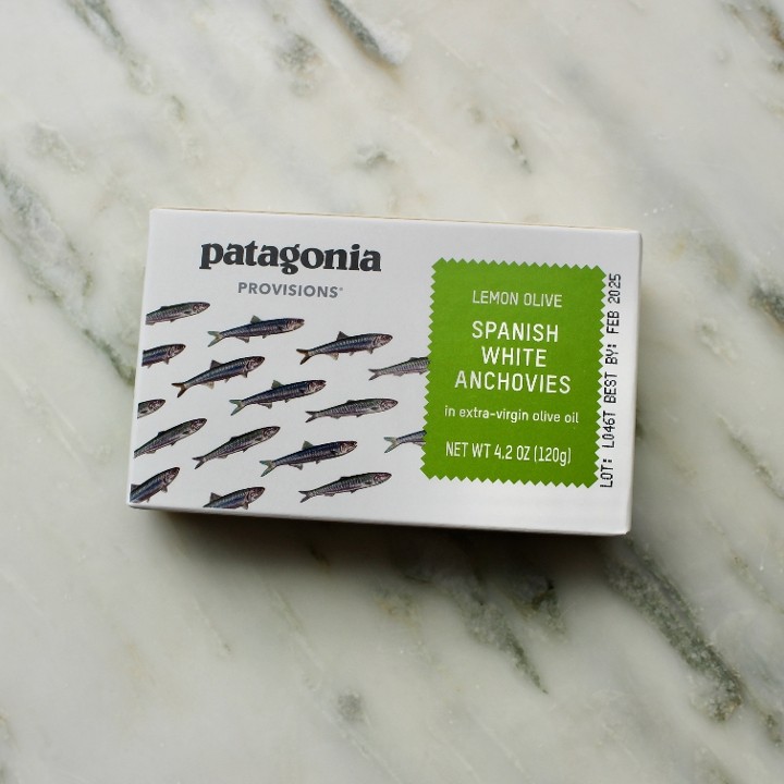 Patagonia White Anchovies in Lemon and Olive