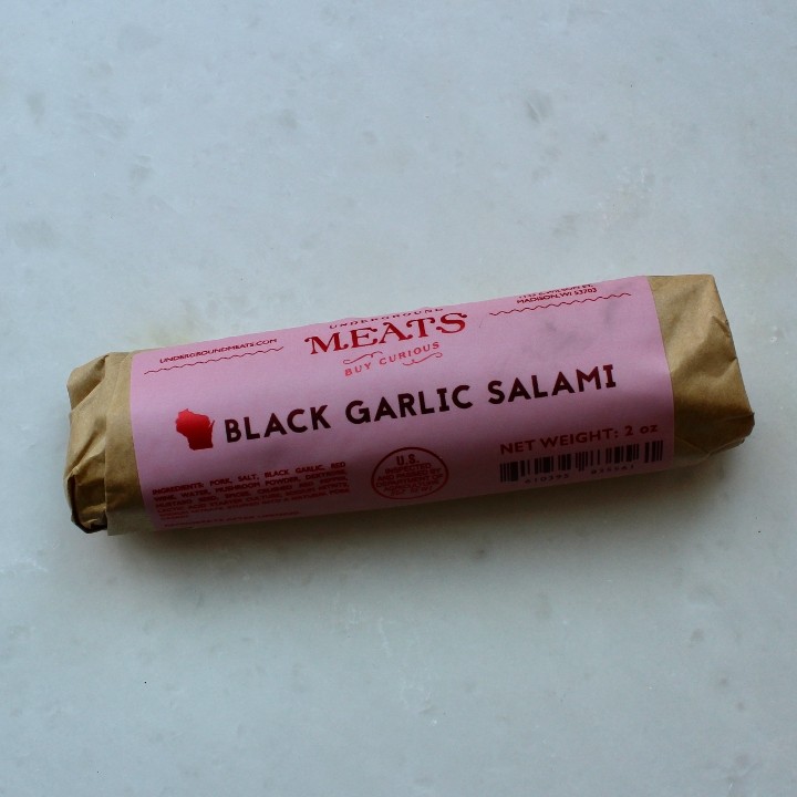 Black Garlic Salami | 2 oz