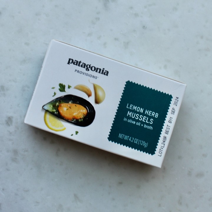 Patagonia Lemon Herb Mussels