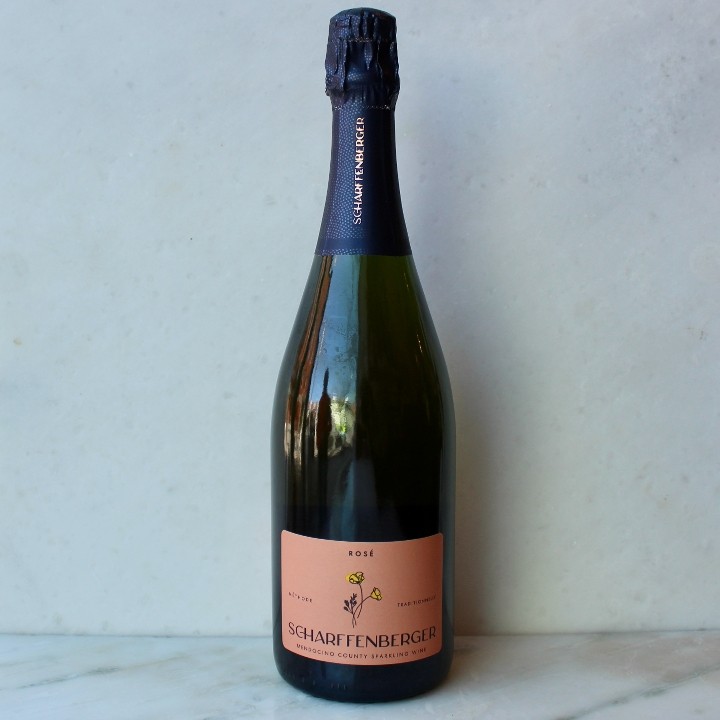 Scharffenberger Methode Traditionnelle Brut Rose Mendocino County NV