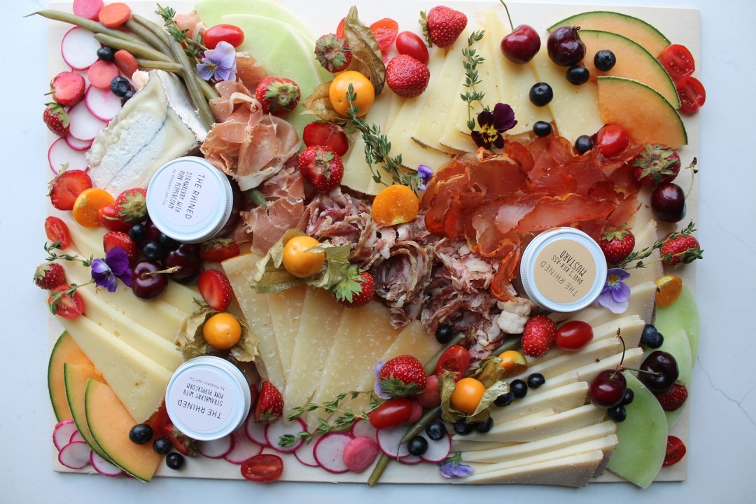 Large Cheese + Charcuterie Board
