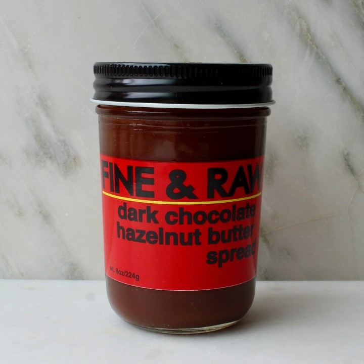 Fine + Raw Dark Chocolate Hazelnut Butter Spread