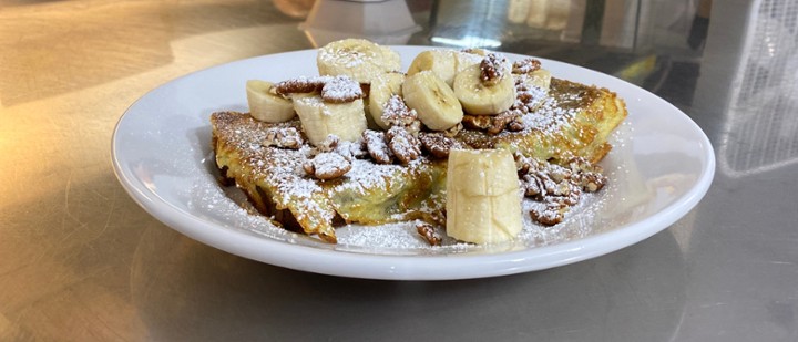 HOMEMADE BANANA BREAD FRENCH TOAST