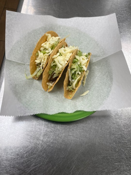 Hard taco$2.50