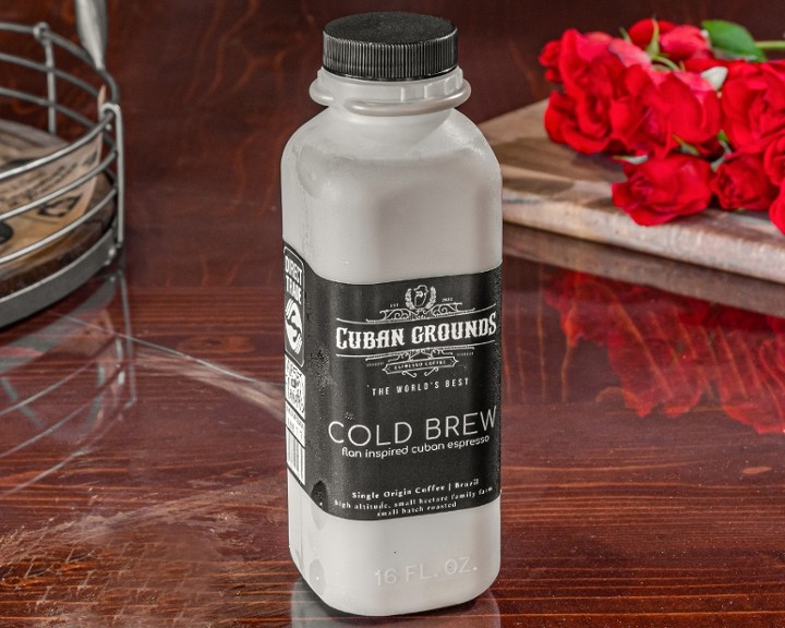 Flan-Inspired Cold Brew