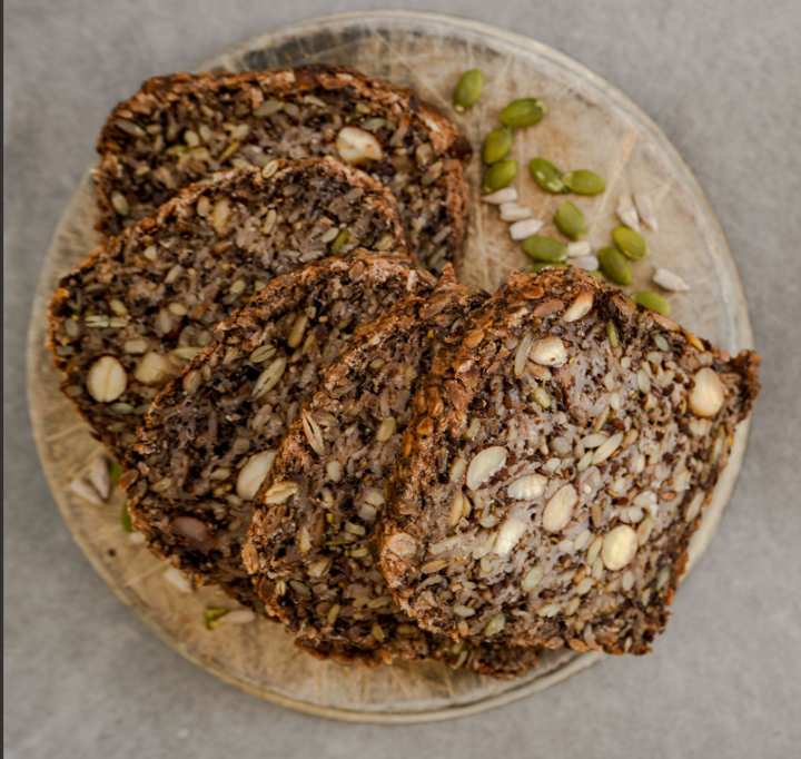 2 Slices of Seeded Bread
