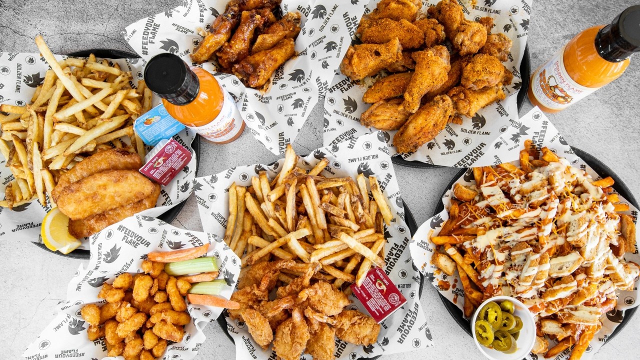Golden Flame Hot Wings - Lexington 141 Rojay Drive, Lexington, KY