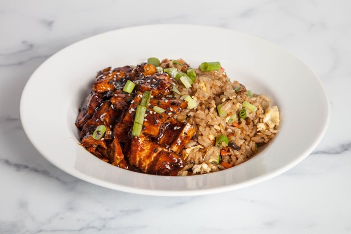 Teriyaki Fried Rice Bowl - BOWLY MOLY