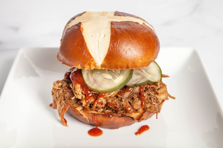 Pulled Pork Sandwich Platter