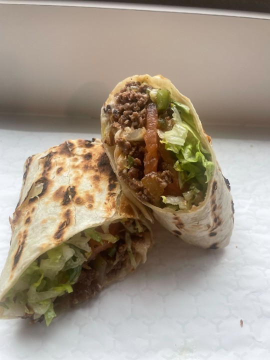 Chopped Cheese Wrap