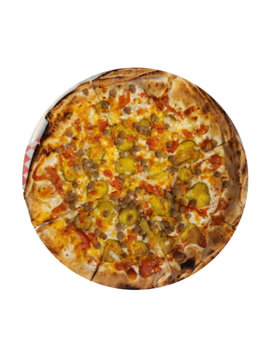 Cheeseburger Pizza- Limited Time Only!