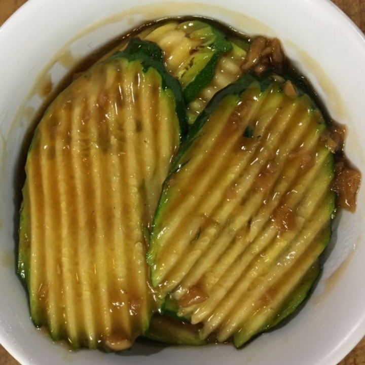 Zucchini Teriyaki Topping