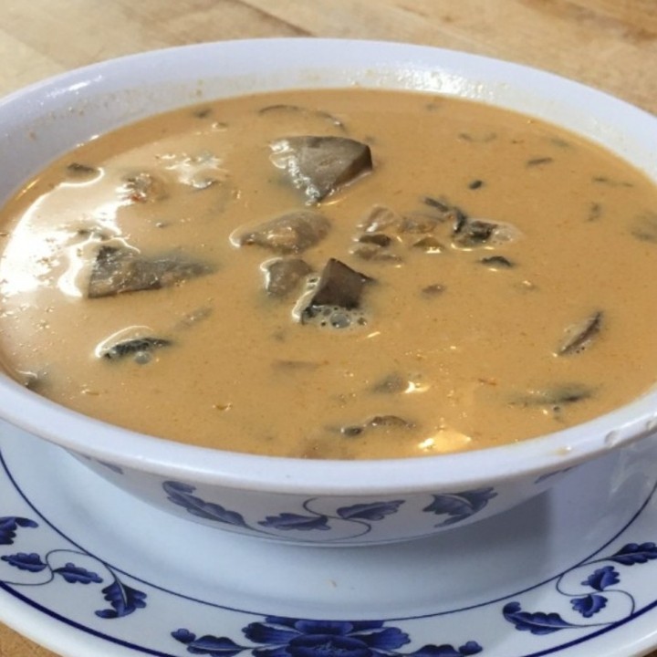 Bowl, Thai Coconut Mushroom Soup