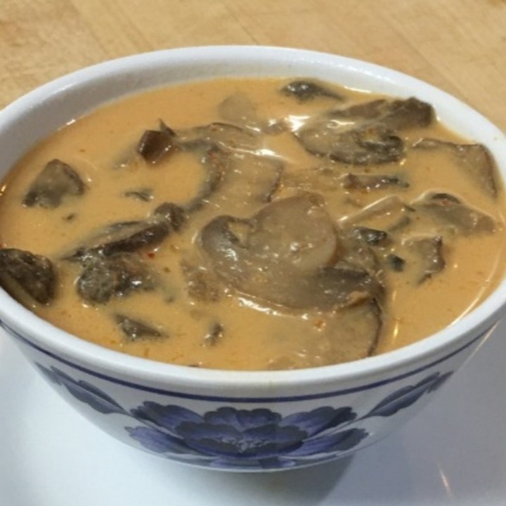 Cup, Thai Coconut Mushroom Soup