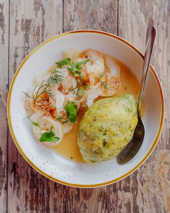 Shrimp al Ajillo Mofongo