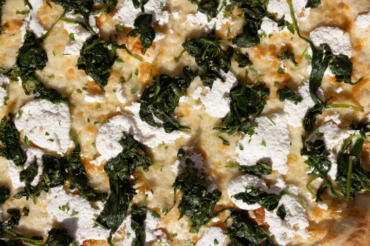 White with Spinach Pie