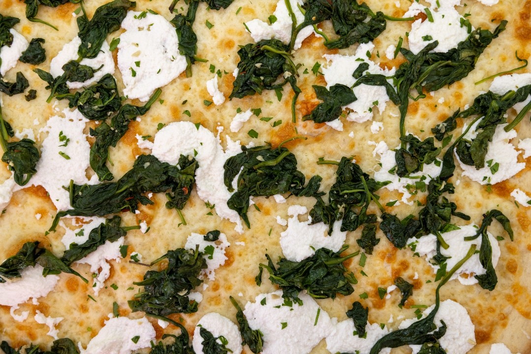 White with Spinach Pie