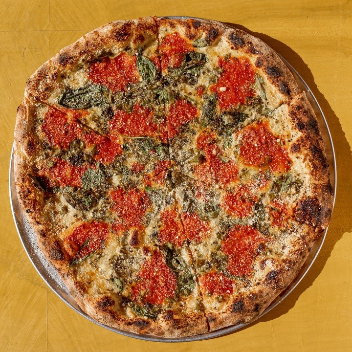 14" Vegan Margherita Pizza