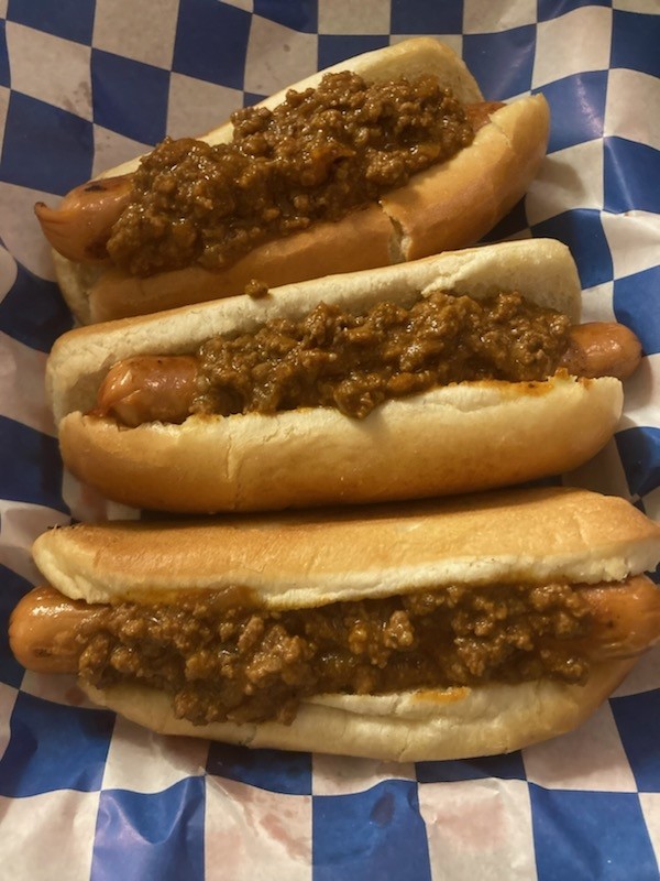 Classic Meat Sauce Dogs