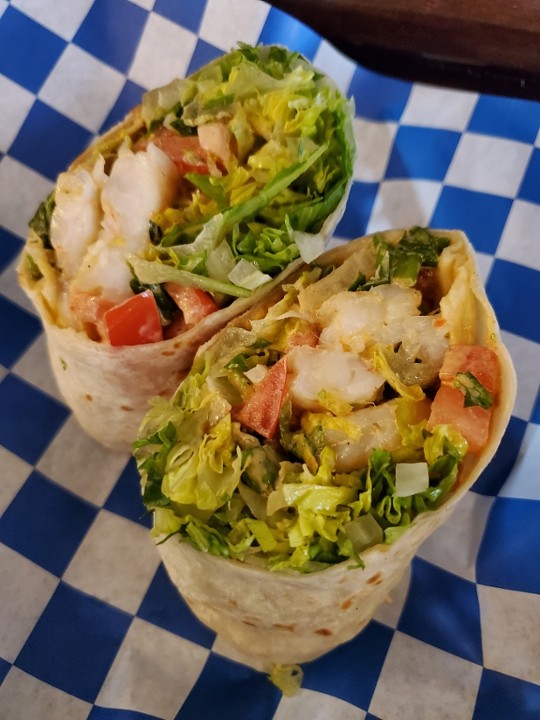 Spicy Shrimp Wrap