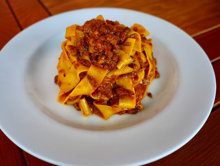 Fettuccini with Pork Ragu