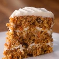 April Dessert of the Month Carrot Cake