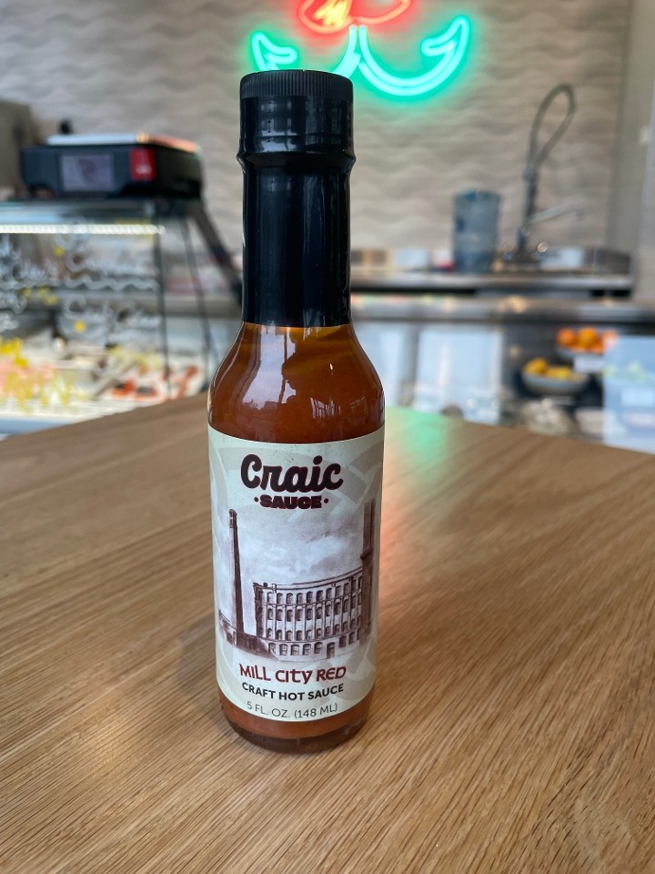 CRAIC MILL CITY RED HOT SAUCE