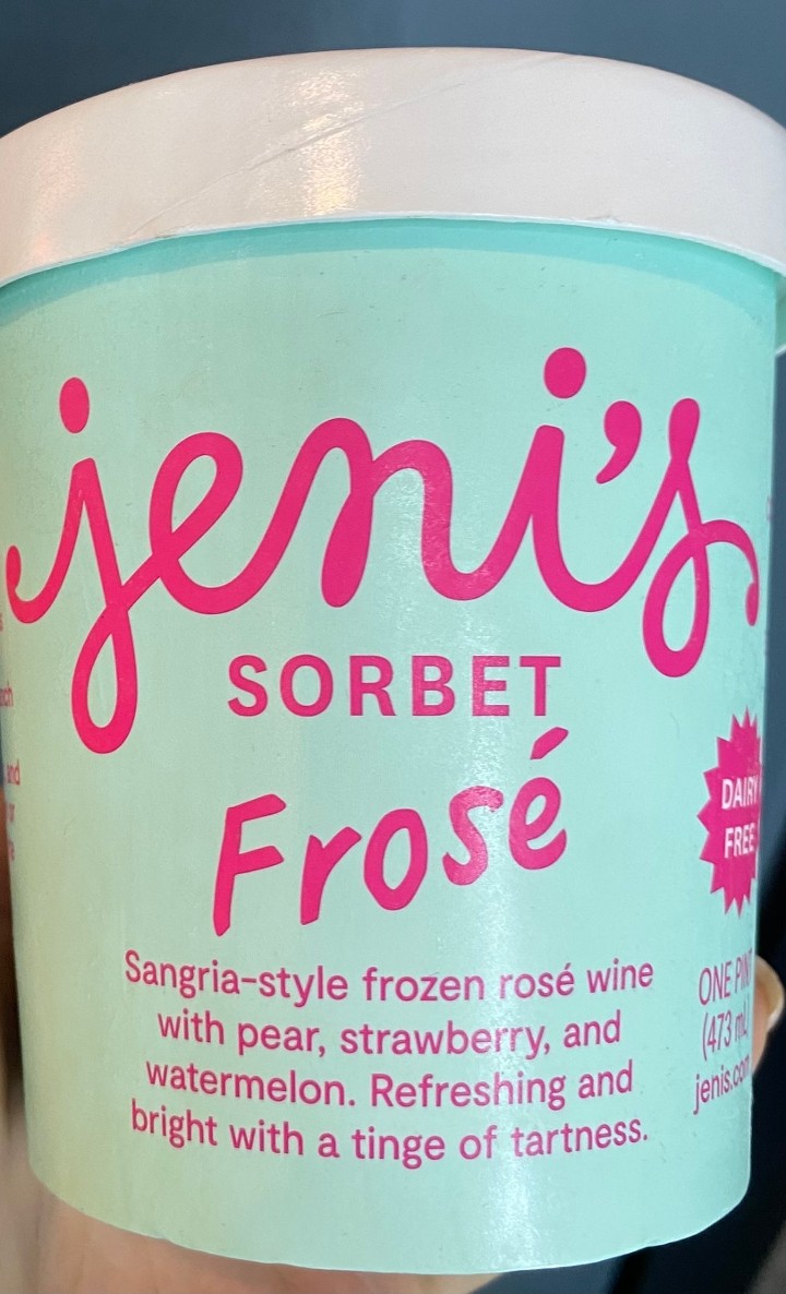 Jeni's Froze Sorbet (Non-Dairy)