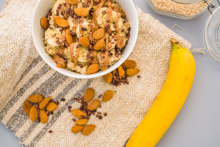 Steel Cut Almond Butter Bowl