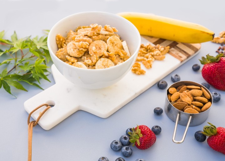 Steel Cut Banana Nut Bowl