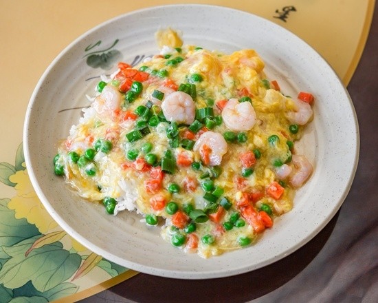 R21. Shrimp & Egg on Rice