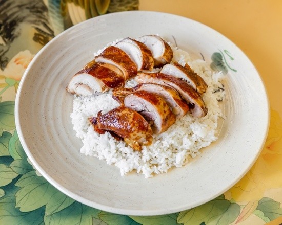 R14. Soy Sauce Chicken on Rice