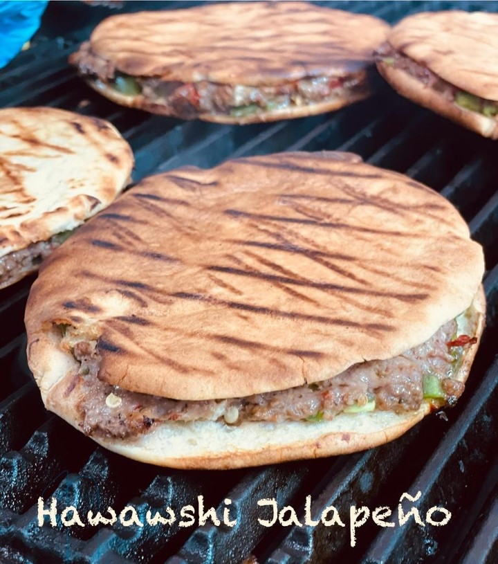 Hawawshi Jalapeño ( Egyptian Meat Pie )
