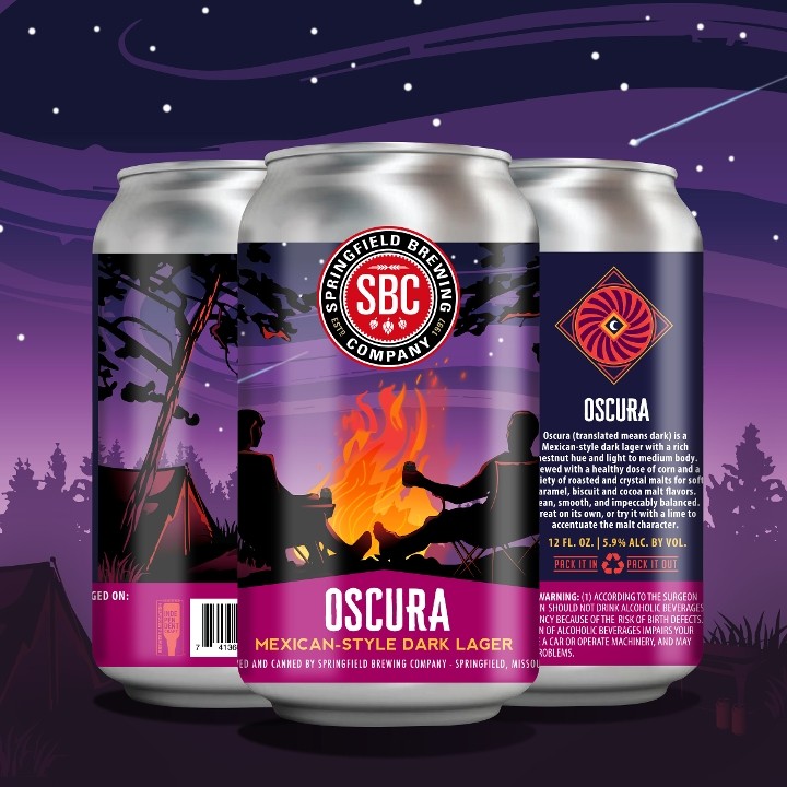 6 Pk Oscura Dark Lager