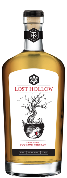 .750 BTL Lost Hollow Straight Bourbon Whiskey