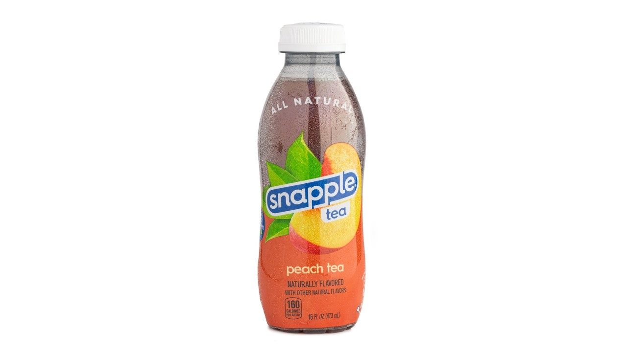 Peach Snapple Iced Tea