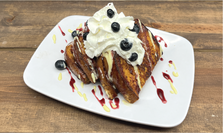 Kids Blueberry Delight French Toast
